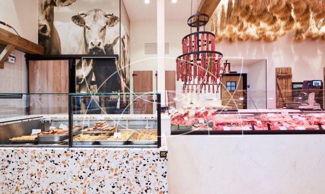 Slagerij Maertens in Brugge door Wimag